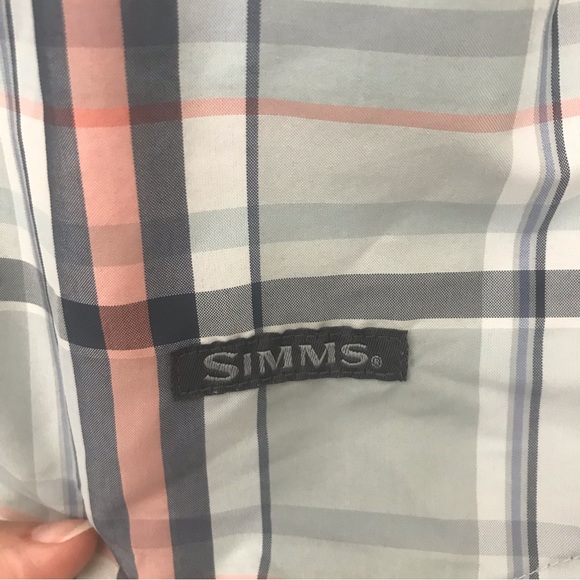 Womens SIMMS guide button snap shirt. Large - Picture 7 of 9